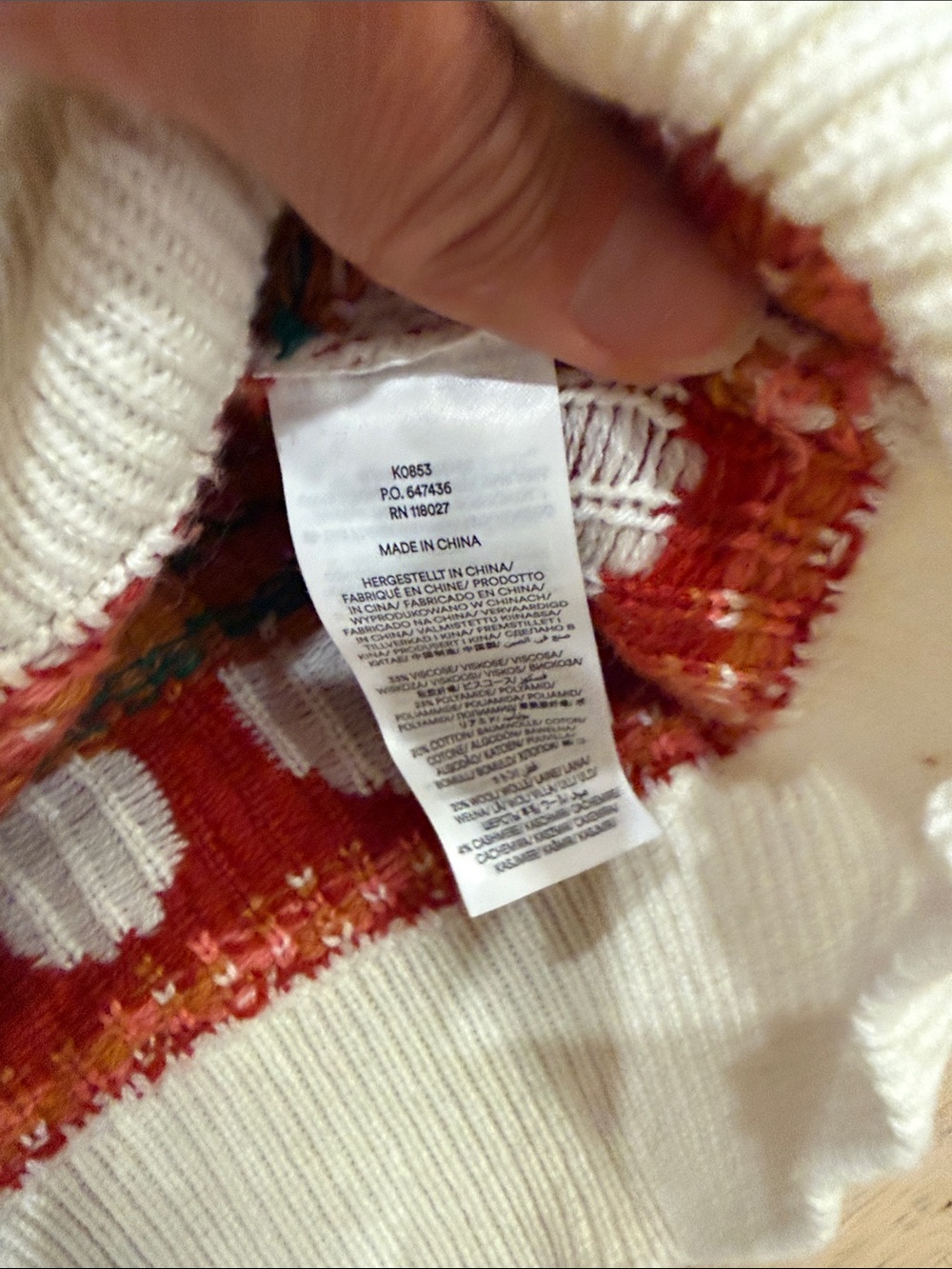 Rare Boden Edie Fair Isle Apple Sweater – Size L - Picture 5 of 8